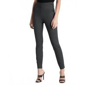 NEW EXPRESS curvy high waisted ponte tweed leggings in grey